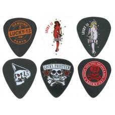 Набір медіаторів DUNLOP LUCKY 13 ARTIST SERIES PICK .73MM
