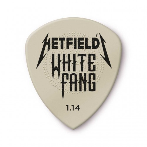 Набір медіаторів DUNLOP HETFIELDS WHITE FANG CUSTOM FLOW PICK 1.14