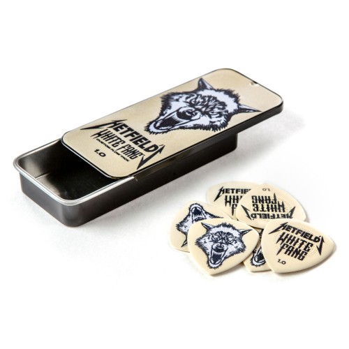 Набір медіаторів DUNLOP HETFIELD'S WHITE FANG CUSTOM FLOW PICK TIN 1.0MM