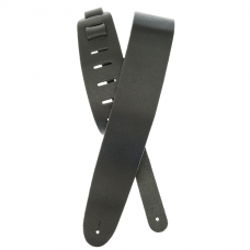 Ремінь гітарний D'ADDARIO 25BL00 BASIC LEATHER GUITAR STRAP (BLACK)