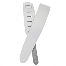 Ремінь гітарний D'ADDARIO 25BL02 BASIC LEATHER GUITAR STRAP (WHITE)
