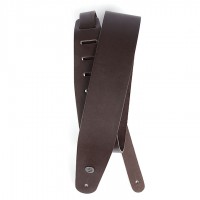 Ремінь гітарний D'ADDARIO 25L01-DX DELUXE LEATHER GUITAR STRAP (BROWN)