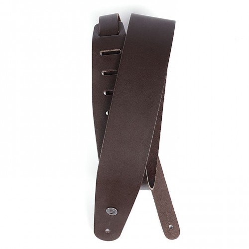 Ремінь гітарний D'ADDARIO 25L01-DX DELUXE LEATHER GUITAR STRAP (BROWN)