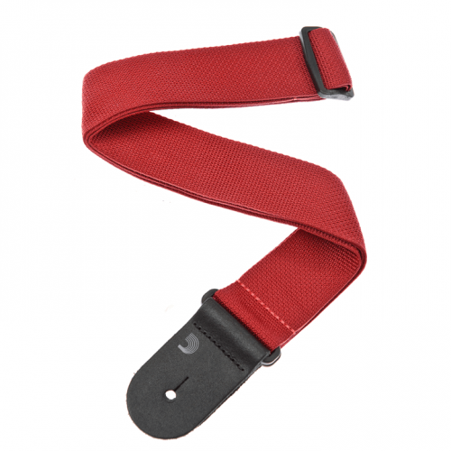 Ремінь гітарний D'ADDARIO PWS101 POLYPRO GUITAR STRAP (RED)