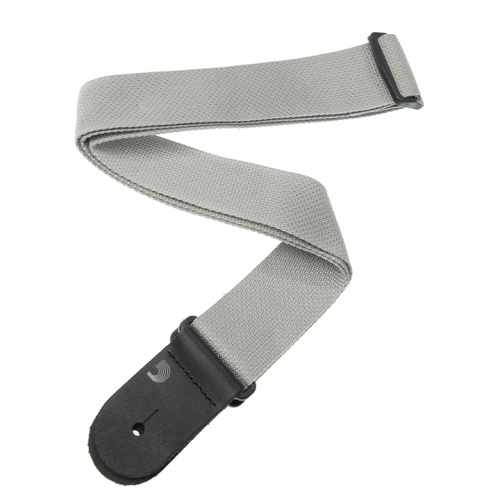 Ремінь гітарний D'ADDARIO PWS105 POLYPRO GUITAR STRAP (SILVER)