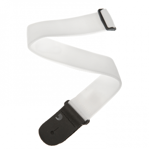 Ремінь гітарний D'ADDARIO PWS108 POLYPRO GUITAR STRAP (WHITE)