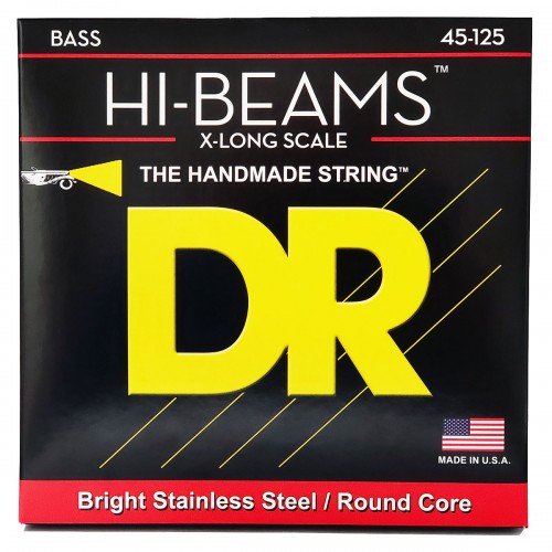 Струни DR Strings HI-BEAM Bass - Medium - Long Scale - 5-String (45-125)