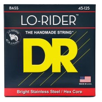 Струни DR Strings LO-RIDER Bass - Medium - 5-String (45-125)