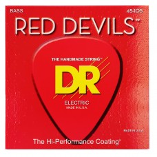 Струни DR Strings RED DEVILS Bass - Medium (45-105)
