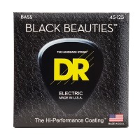 Струни DR Strings BLACK BEAUTIES Bass 5-String - Medium (45-125)