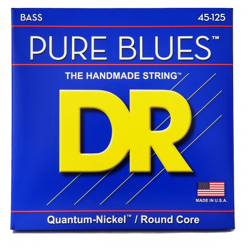 Струни DR Strings PURE BLUES Bass - Medium - 5-string (45-125)
