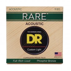 Струни DR Strings RARE Acoustic Phosphor Bronze - Custom Light (11-50)