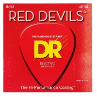 Струни DR Strings RED DEVILS Bass - Medium - 5-String (45-125)