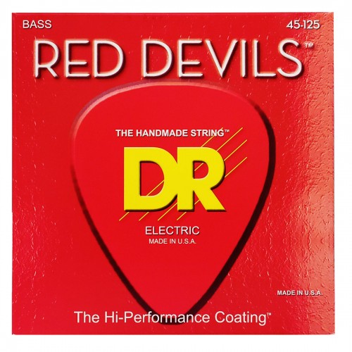 Струни DR Strings RED DEVILS Bass - Medium - 5-String (45-125)