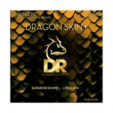 Струни DR Strings DRAGON SKIN+ Acoustic Phosphor Bronze - Bluegrass (12-56)