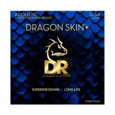 Струни DR Strings DRAGON SKIN+ Acoustic Phosphor Bronze - Light (12-54)
