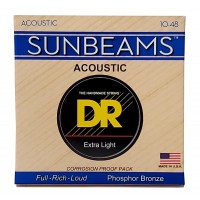 Струни DR Strings SUNBEAM Acoustic Phosphor Bronze - Extra Light (10-48)