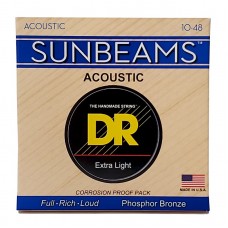 Струни DR Strings SUNBEAM Acoustic Phosphor Bronze - Extra Light (10-48)