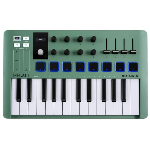 MIDI клавіатура Arturia MiniLab 3 Mint Edition