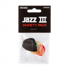 Набір медіаторів DUNLOP JAZZ III PICK VARIETY PACK