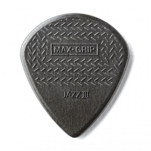 Набір медіаторів DUNLOP MAX-GRIP JAZZ III CARBON FIBER PICK