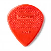Набір медіаторів DUNLOP MAX-GRIP JAZZ III NYLON PICK