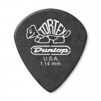 Набір медіаторів DUNLOP TORTEX PITCH BLACK JAZZ III PICK 1.14MM