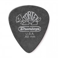 Набір медіаторів DUNLOP TORTEX PITCH BLACK STANDARD PICK .60MM