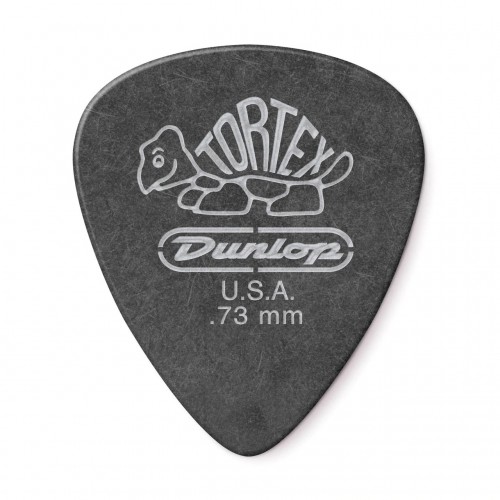 Набір медіаторів DUNLOP TORTEX PITCH BLACK STANDARD PICK .73MM