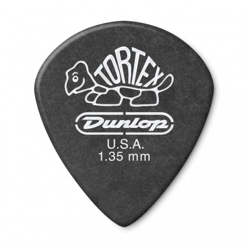 Набір медіаторів DUNLOP TORTEX PITCH BLACK JAZZ III PICK 1.35MM