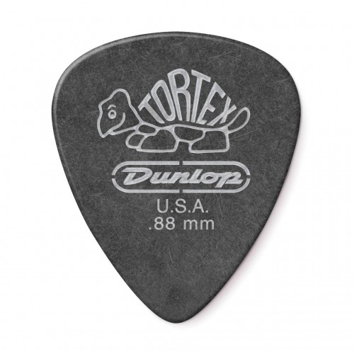 Набір медіаторів DUNLOP TORTEX PITCH BLACK STANDARD PICK .88MM