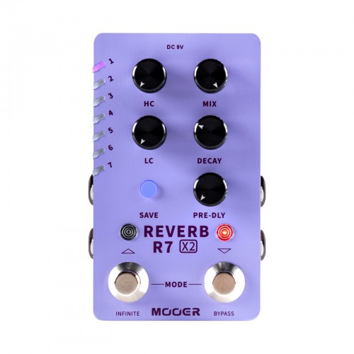 MOOER R7 X2 Reverb