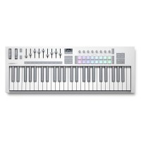 MIDI клавіатура NOVATION Launchkey 49 MK4 White Edition