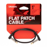 Інструментальний кабель D'ADDARIO PW-FPRR-01 Custom Series Flat Patch Cable (30cm)