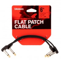 Інструментальний кабель D'ADDARIO PW-FPRR-206 Custom Series Flat Patch Cables (15cm)