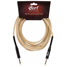 Інструментальний кабель CORT CA525 (Natural) Instrument Cable (4.5m)