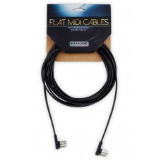 MIDI кабель ROCKBOARD RBO CAB MIDI 500 BK Flat MIDI Cable - Black, 500 cm