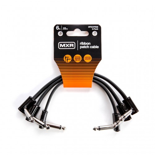 Інструментальний кабель MXR 6 INCH RIBBON PATCH CABLE - 3 PACK