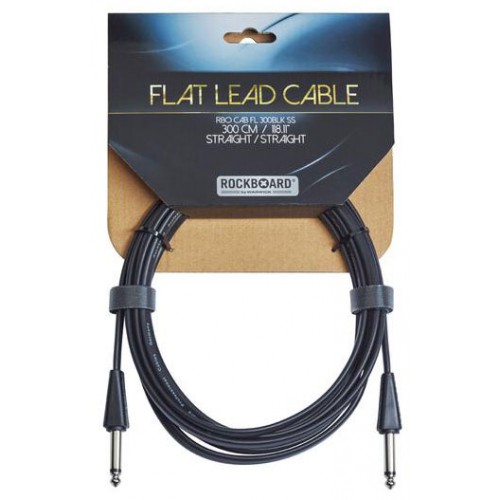 Інструментальний кабель ROCKBOARD Flat Instrument Cable, Straight/Straight (300 cm)