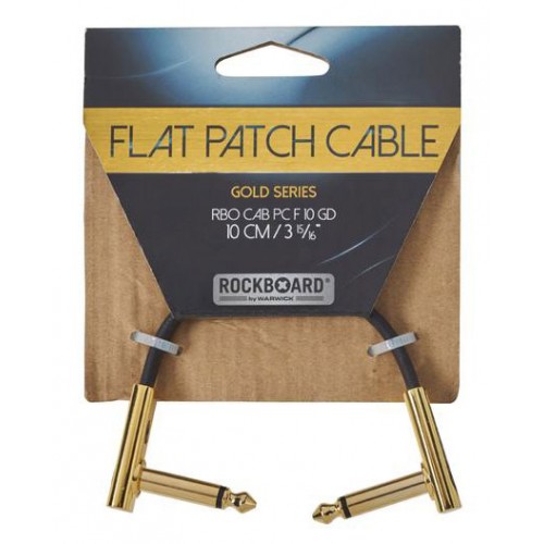 Інструментальний кабель ROCKBOARD Gold Series Flat Patch Cable (10 cm)