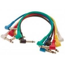 Інструментальний кабель ROCKCABLE Patch Cable, Multi-Color, 15 cm (6pcs)
