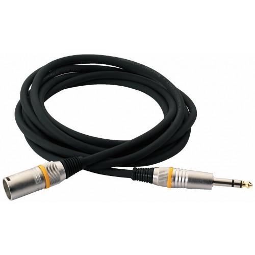 Мікрофонний кабель ROCKCABLE RCL30383 D7M BA Microphone Cable - XLR (m) / TRS Jack (3m)