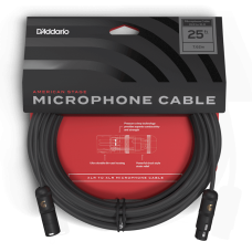 Мікрофонний кабель D'ADDARIO PW-AMSM-25 American Stage Microphone Cable (7.5m)