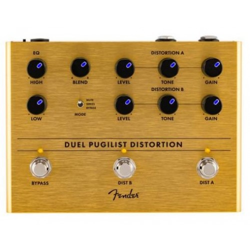 FENDER PEDAL DUEL PUGILIST DISTORTION