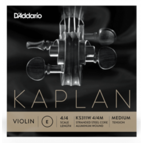 D'ADDARIO PRELUDE VIOLIN SINGLE A STRING 4/4 Scale Medium Tension