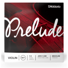 D'ADDARIO PRELUDE VIOLIN STRING SET 1/2 Scale Medium Tension