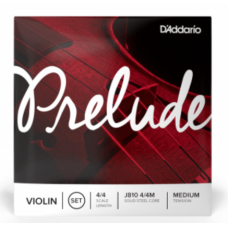 D'ADDARIO PRELUDE VIOLIN STRING SET 4/4 Scale Medium Tension