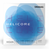 D'ADDARIO HELICORE VIOLIN STRING SET 4/4 Scale Light Tension