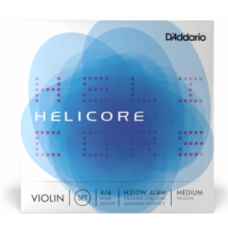 D'ADDARIO HELICORE VIOLIN STRING SET WOUND E 4/4 Scale Medium Tension D'ADDARIO HELICORE VIOLIN STRING SET WOUND E 4/4 Scale Medium Tension