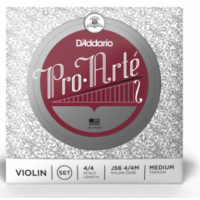 D'ADDARIO PRO-ARTÉ VIOLIN STRING SET 4/4 Scale Medium Tension